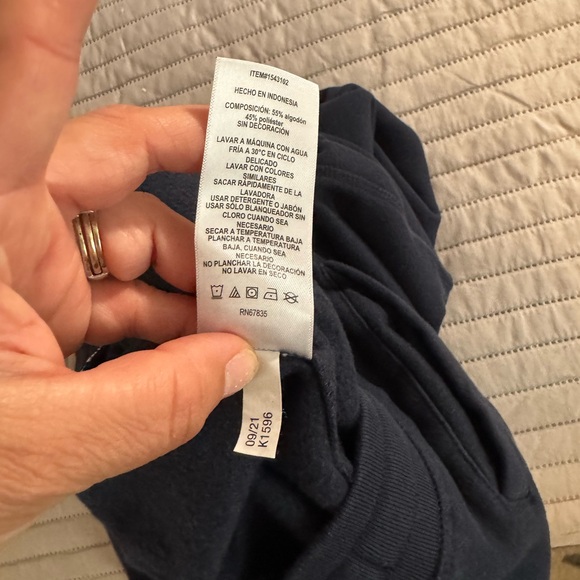 Nautica Men's navy  fleece lined Jogger  Pants Sz L - Picture 9 of 11